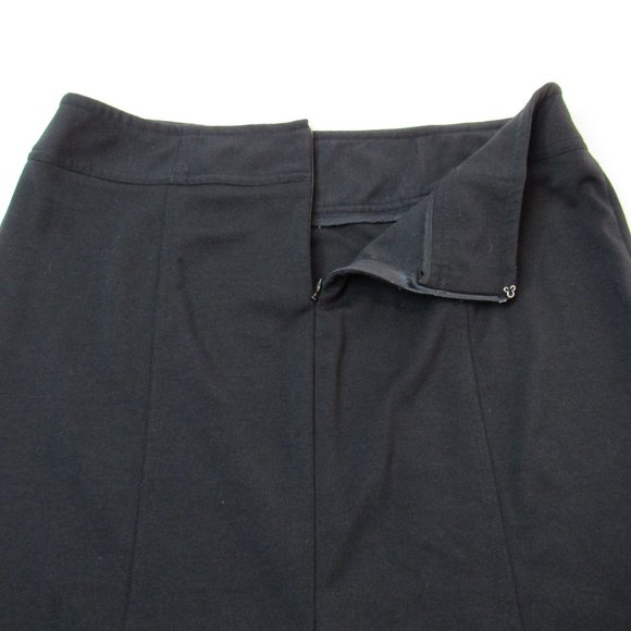 Style & Co. Women's Black Pencil Slip Skirt Size 12 Petite - Picture 4 of 8